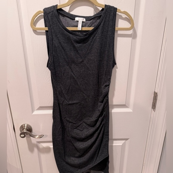 Gray Mini Dress - Picture 1 of 8